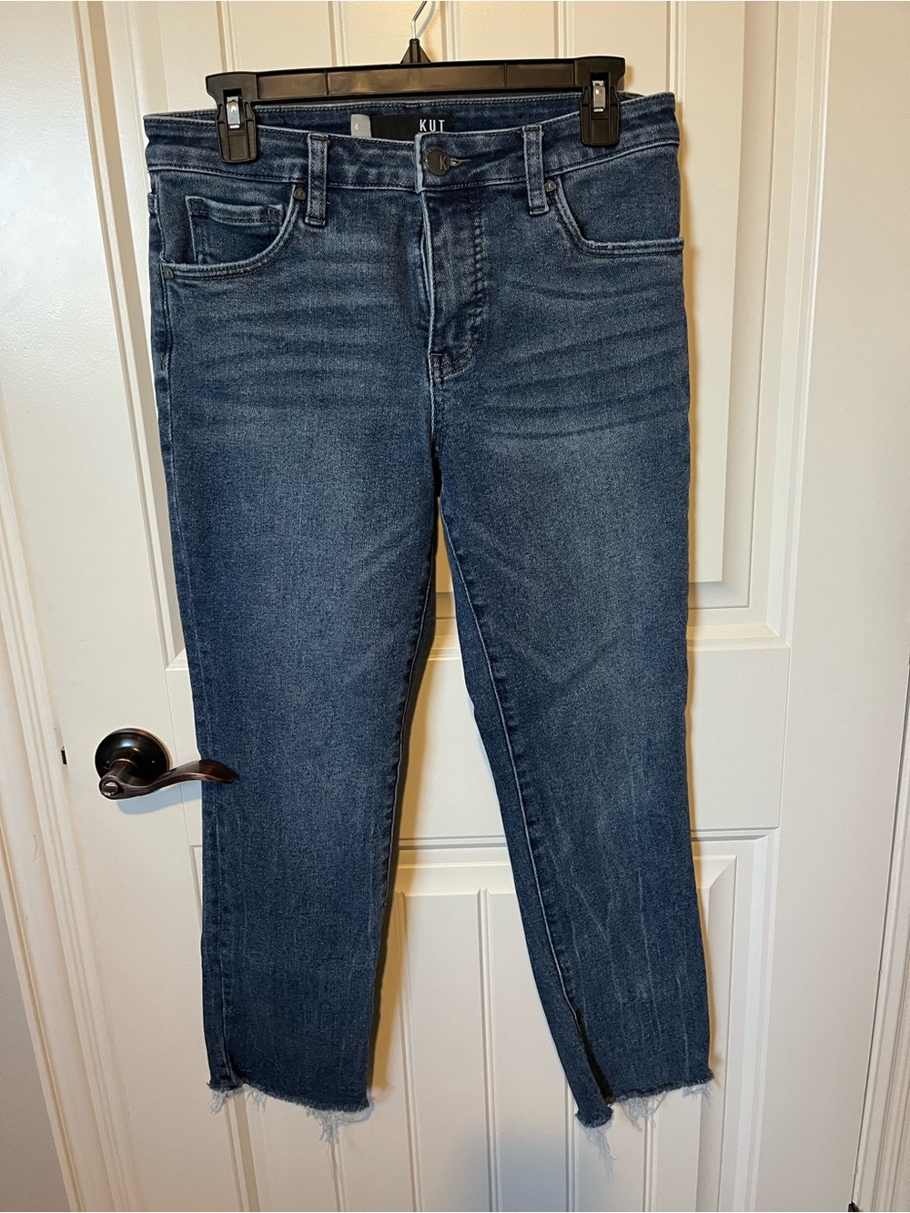 Kut from the Kloth Mid-Dark Blue Jeans